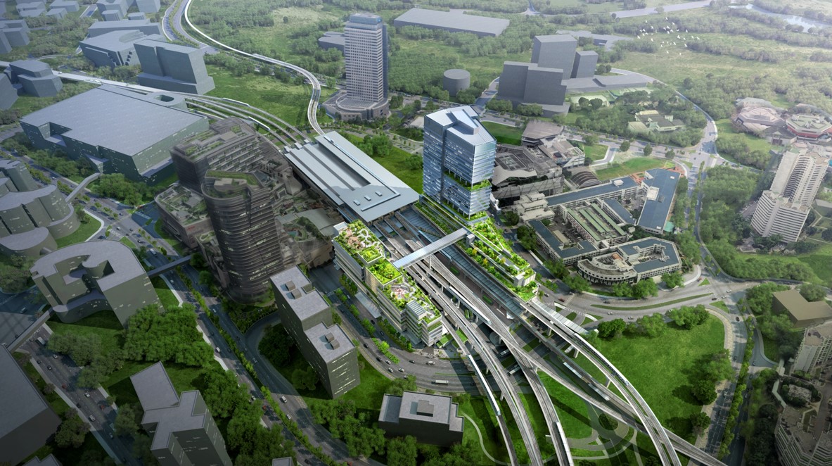 Construction of Jurong East Integrated Transport Hub to commence in Q2. Part of the redevelopment plans for Jurong Lake District